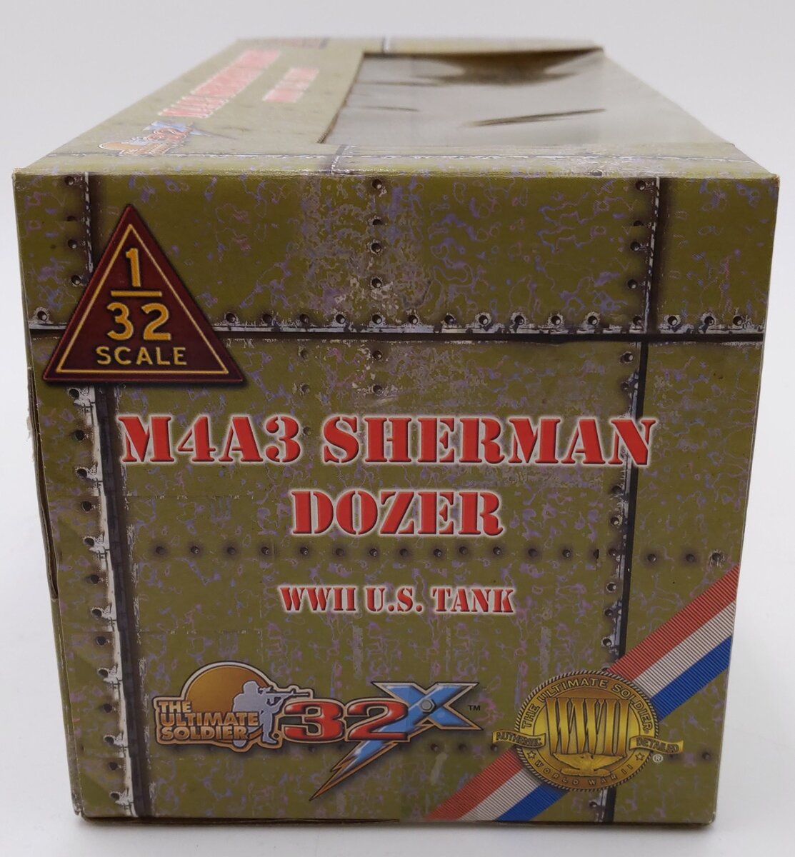 21st Century 99352 1:32 The Ultimate Soldier M4A3 Sherman Dozer WWII U.S. Tank LN/Box