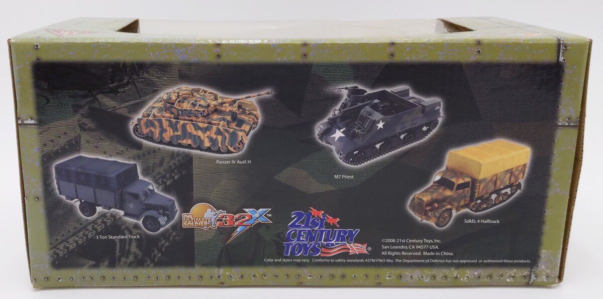 The Ultimate Soldier 99350 1:32 Scale Sherman Firefly Vc Tank T228921 EX/Box