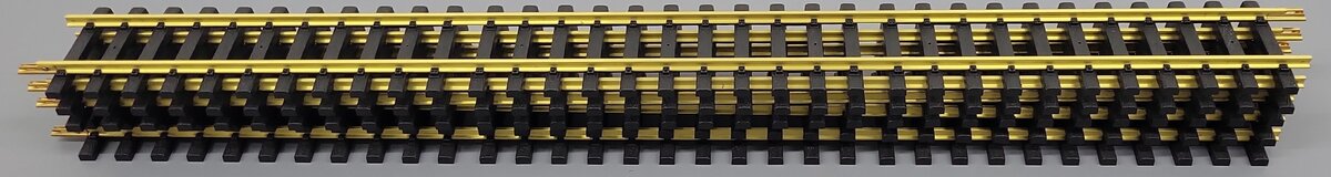 Aristo-Craft 11070 G Scale Euro Brass 3' Straight Track [5] VG