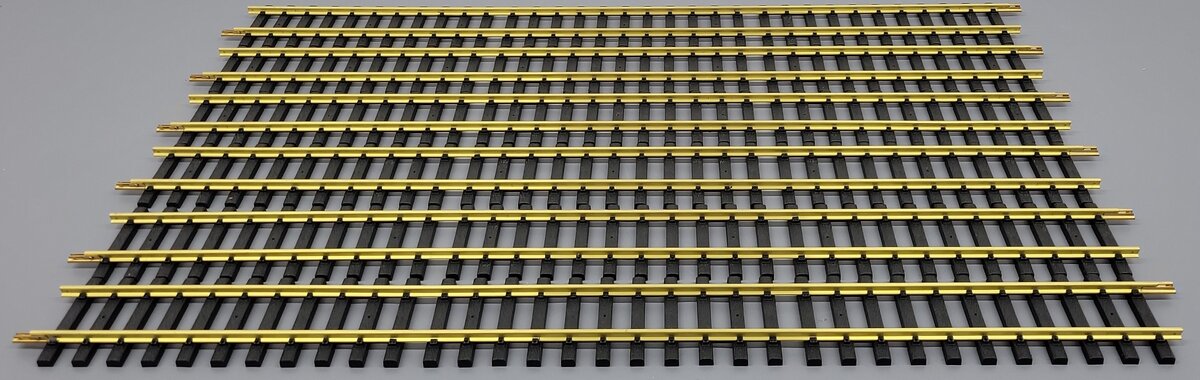 Aristo-Craft 11070 Euro Brass 3' Straight Track [6] VG