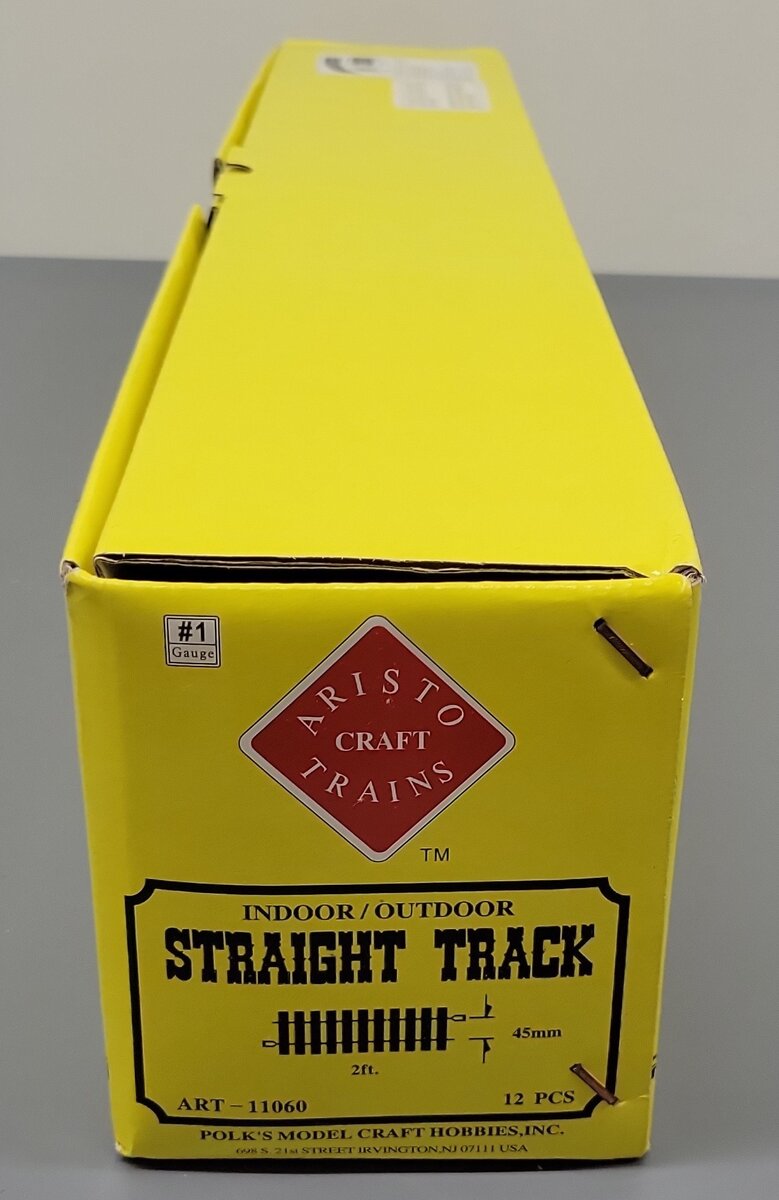 Aristo-Craft 11060 Euro Brass 24" Straight Track [12] VG/Box