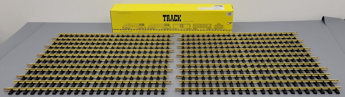 Aristo-Craft 11060 Euro Brass 24" Straight Track [12] VG/Box