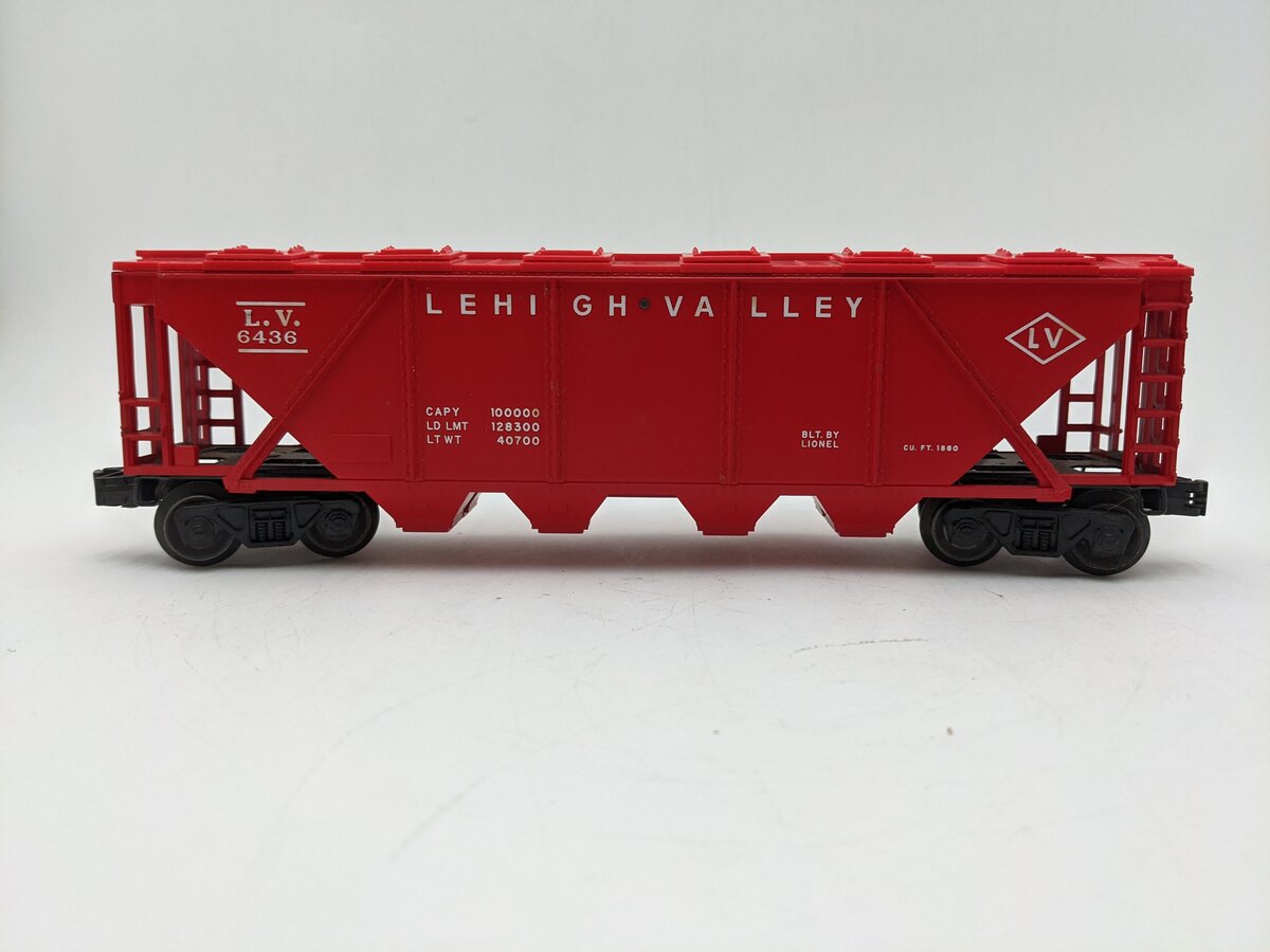 Lionel 6-19354 PWC 6436 Lehigh Valley Quad Hopper EX