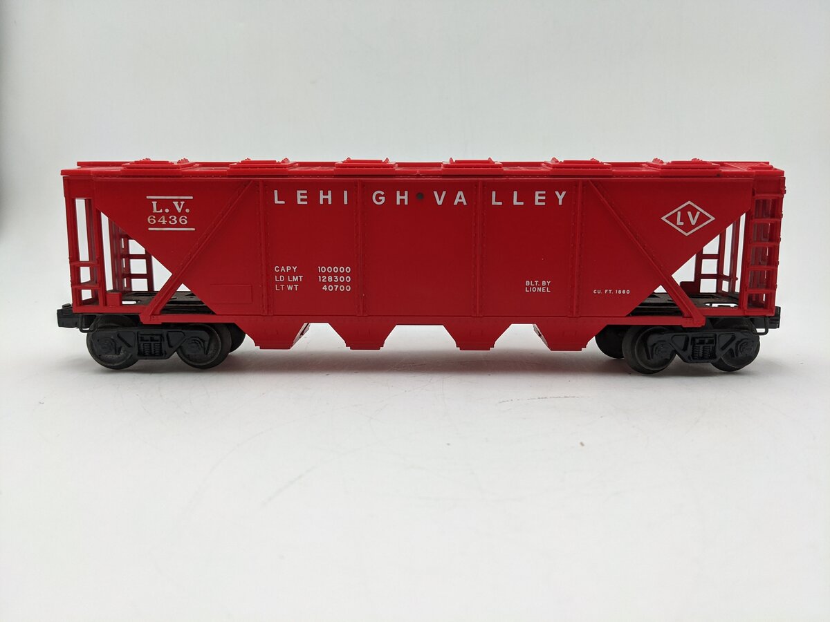 Lionel 6-19354 PWC 6436 Lehigh Valley Quad Hopper EX