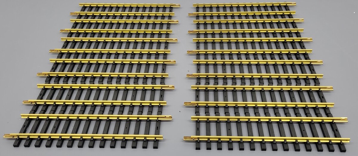 Aristo-Craft 30030 US Style 1' Straight Track Section [Box of 12] VG/Box