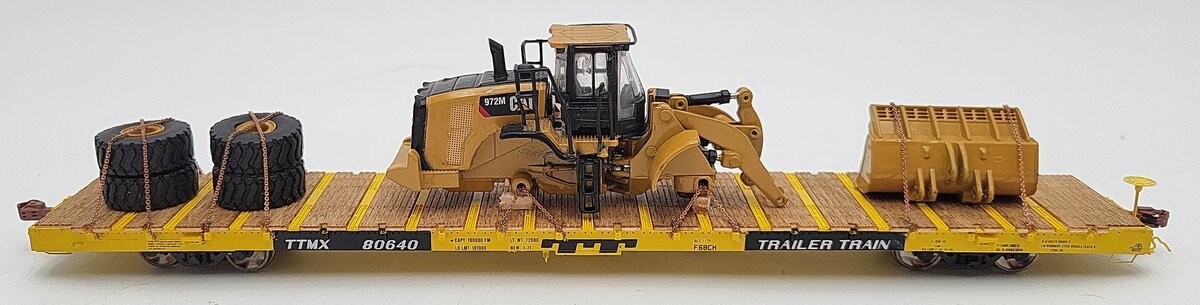 Scale Trains SXT32724 HO Scale TTMX Flat Car #80640 EX/Box