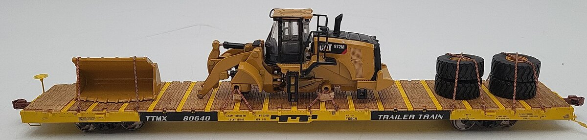 Scale Trains SXT32724 HO Scale TTMX Flat Car #80640 EX/Box