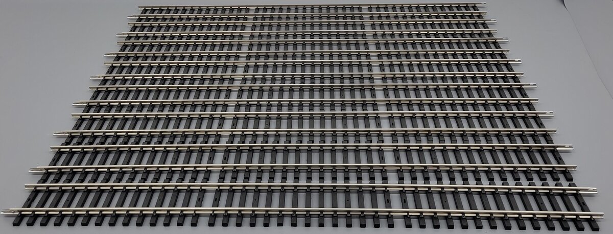 Aristo-Craft 20090 G USA Style Stainless Steel 3' Straight Track Sections [8] VG