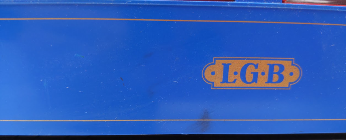 LGB G Gauge The Blue Train Coach Cars [4]