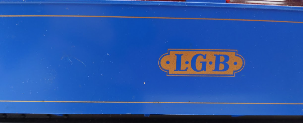 LGB G Gauge The Blue Train Coach Cars [4]