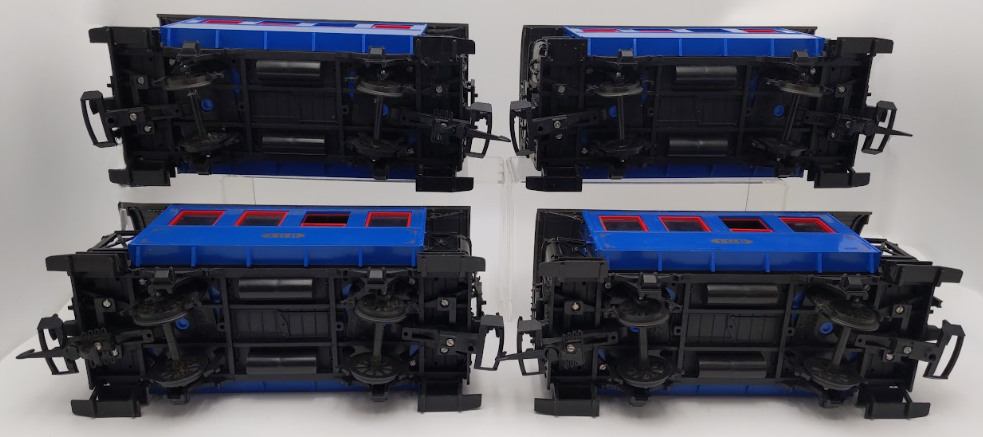 LGB G Gauge The Blue Train Coach Cars [4]