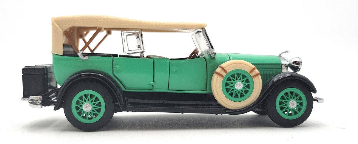 Franklin Mint B11PT93 1:43 Diecast 1927 Lincoln Sport Tourer LN/Box