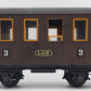 LGB 3000 G Scale 4-Wheel Passenger Car #3 VG