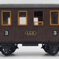 LGB 3000 G Scale 4-Wheel Passenger Car #3 VG