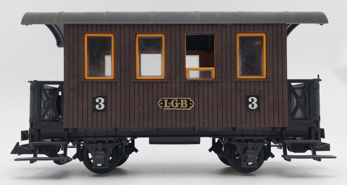 LGB 3000 G Scale 4-Wheel Passenger Car #3 VG