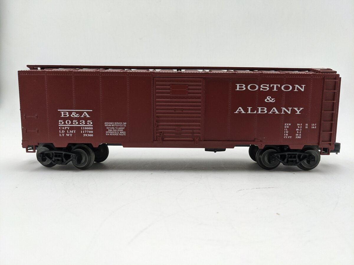 Crown O Gauge Boston & Albany 1932 ARA Boxcar #50535 EX
