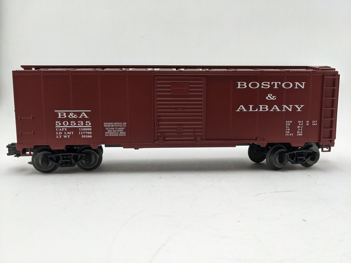 Crown O Gauge Boston & Albany 1932 ARA Boxcar #50535 EX