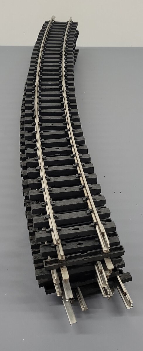 Aristo-Craft 20121 USA SS 11.5' Diameter Curved Track (9) EX