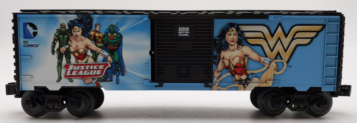 Lionel 6-82948 O Gauge Wonder Woman Justice League Boxcar NIB
