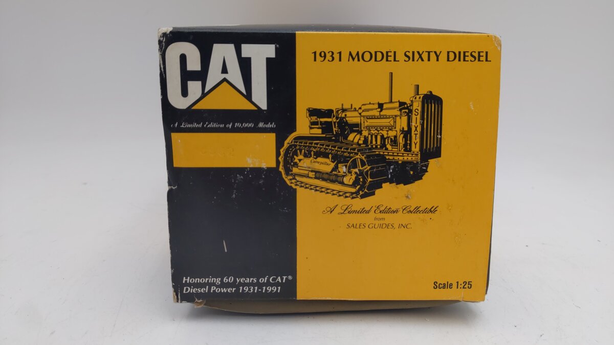 Caterpillar 2873 1:25 Scale 1931 Model 60 Diesel EX/Box