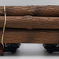 Bachmann 98490 G Scale Skeleton Log Car w/Log Load - Metal Wheels EX