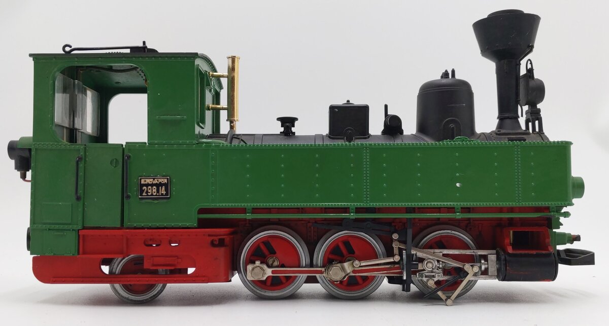 LGB 2073 G Scale Waldenburg Railway 0-6-2 Steam Locomotive #298.14 VG