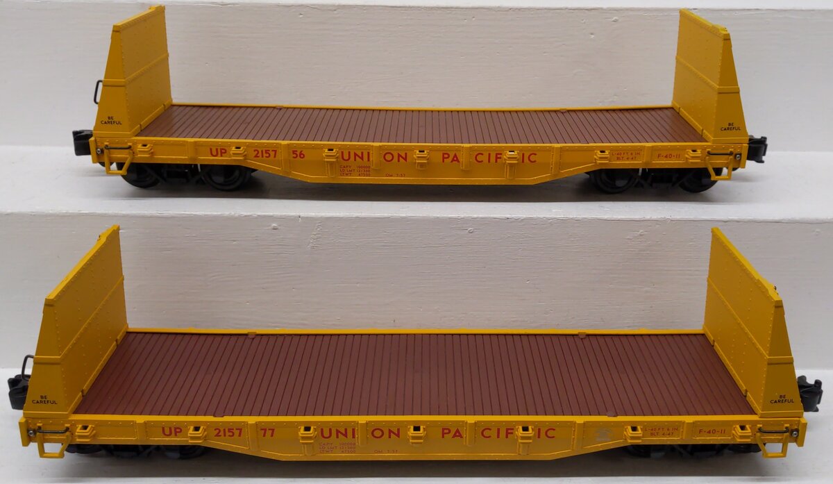 Aristo-Craft 46415T UP Bulkhead Flatcar (Set of 2) EX/Box