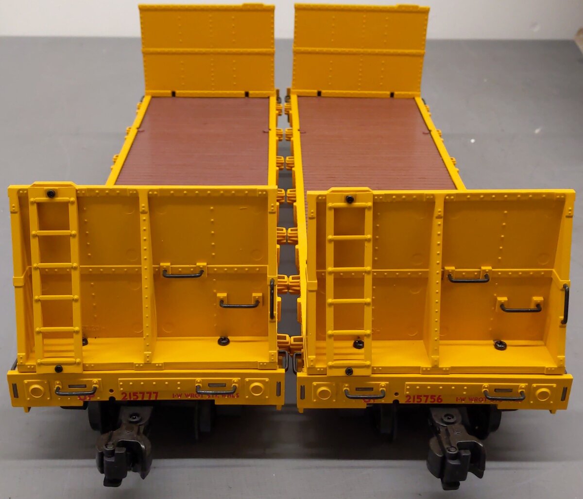 Aristo-Craft 46415T UP Bulkhead Flatcar (Set of 2) EX/Box