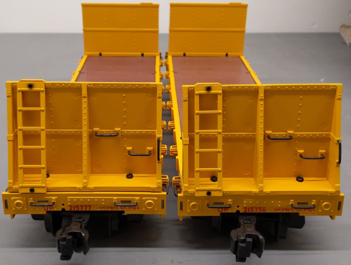 Aristo-Craft 46415T UP Bulkhead Flatcar (Set of 2) EX/Box