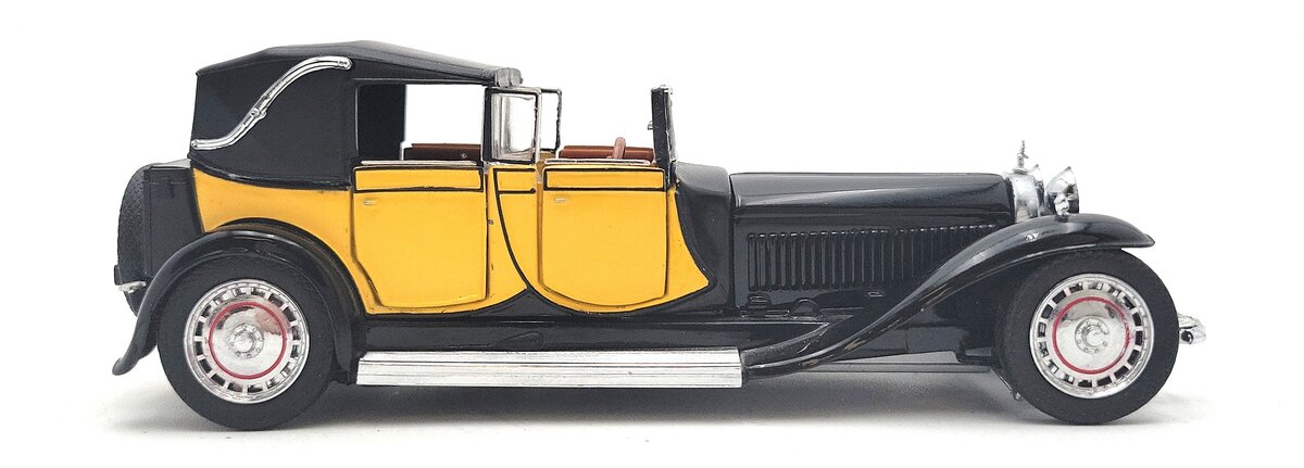 Franklin Mint B14PW07 1:43 Diecast 1931 Bugatti Royale Berlin 007 EX