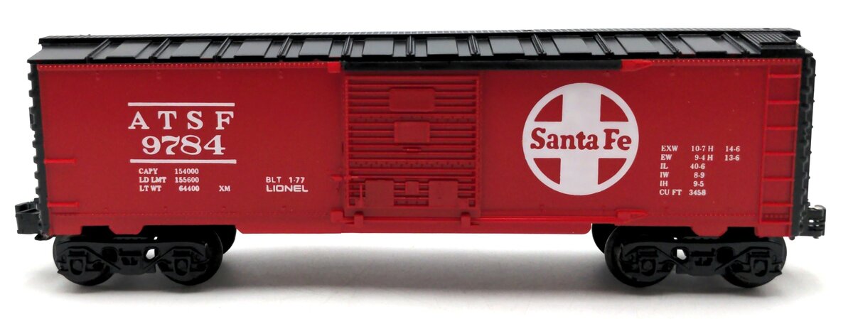 Lionel 6-9784 O Gauge Santa Fe Box Car #9784 EX/Box
