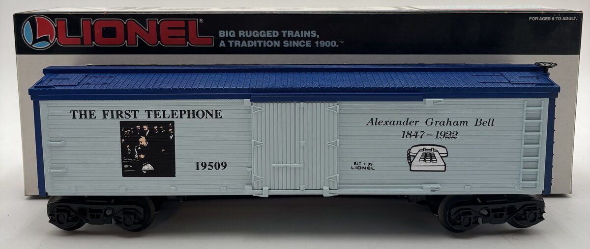 Lionel 6-19509 O Gauge Alexander Graham Bell Reefer LN/Box