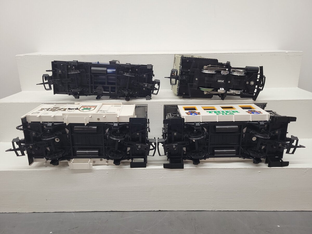 LGB 020087 G Gauge Steam Freight Train Set EX/Box