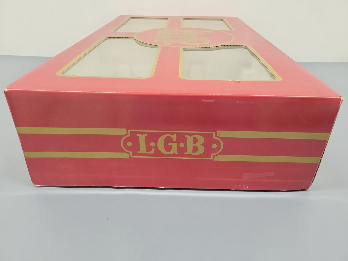 LGB 020087 G Gauge Steam Freight Train Set EX/Box