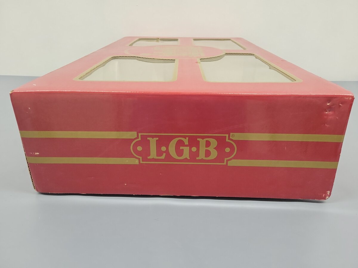LGB 020087 G Gauge Steam Freight Train Set EX/Box