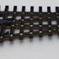 Aristo-Craft 30370 G Brass Wide Radius Right Hand 10' Manual Switch Turnout VG