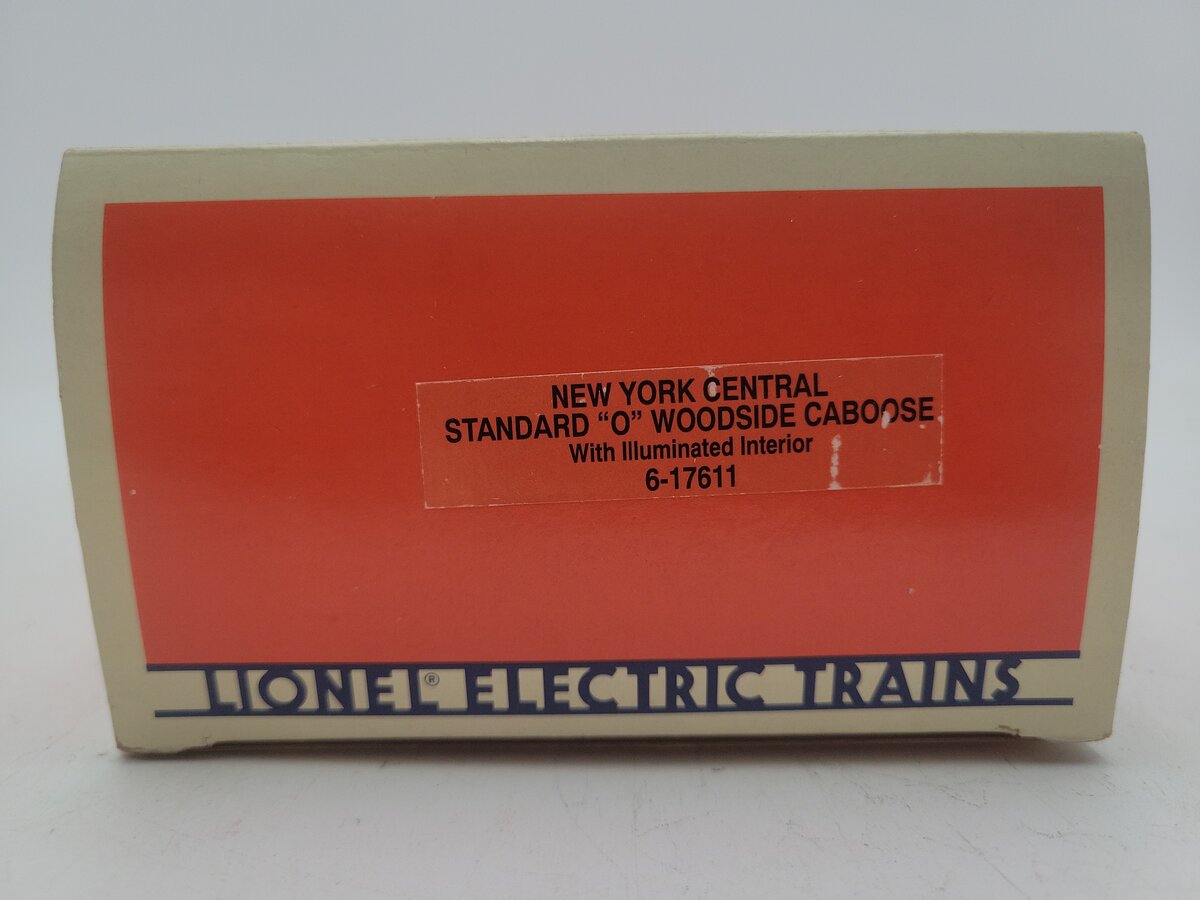 Lionel 6-17611 O Gauge New York Central Illuminated Woodside Caboose #6003 EX/Box