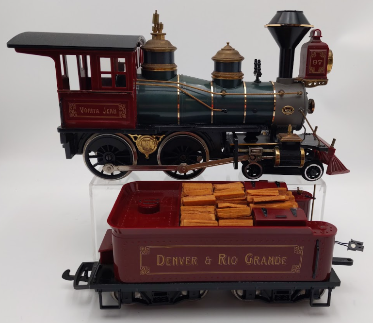 Hartland 09554 G Denver & Rio Grande Maroon 4-4-0 Steam Locomotive & Tender
