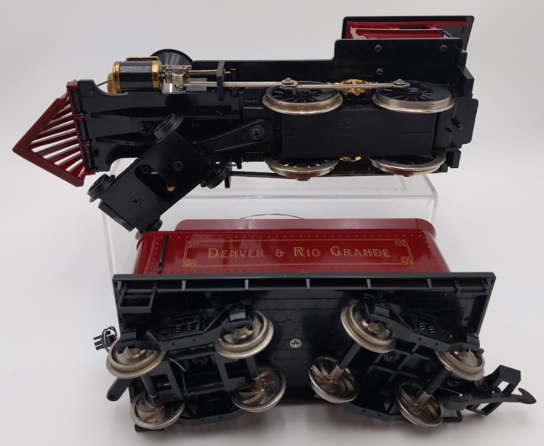 Hartland 09554 G Denver & Rio Grande Maroon 4-4-0 Steam Locomotive & Tender