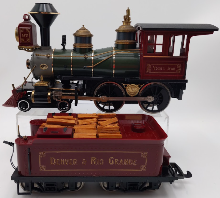 Hartland 09554 G Denver & Rio Grande Maroon 4-4-0 Steam Locomotive & Tender