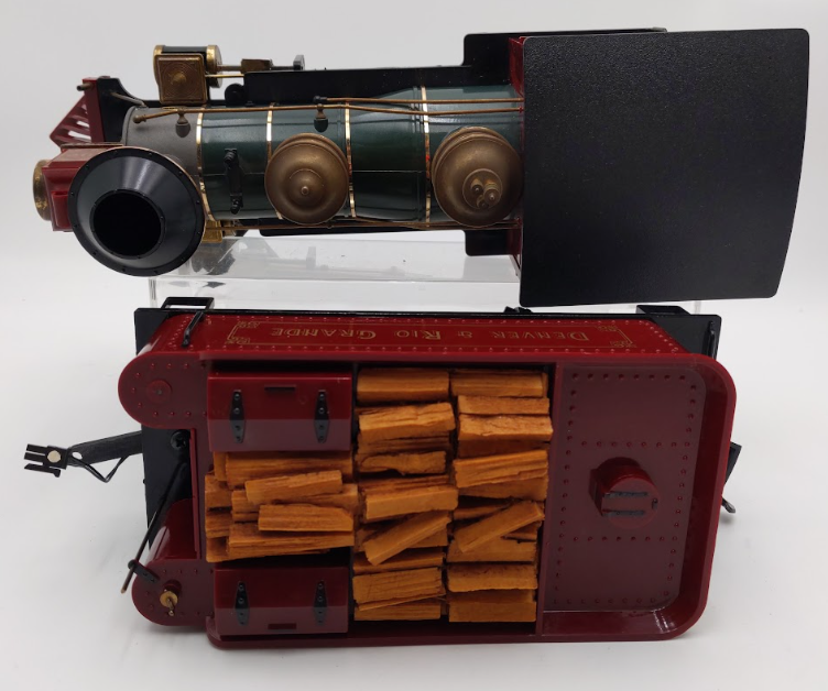 Hartland 09554 G Denver & Rio Grande Maroon 4-4-0 Steam Locomotive & Tender