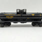 Lionel 6-19603 O Gauge GATX Single Dome Tank Car EX