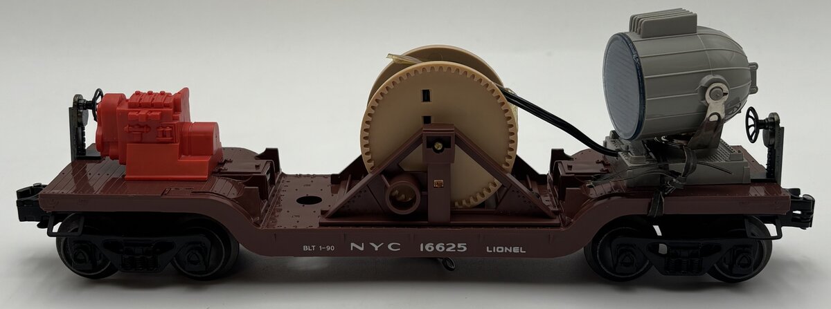Lionel 6-16625 O Gauge New York Central Extension Searchlight Car LN/Box
