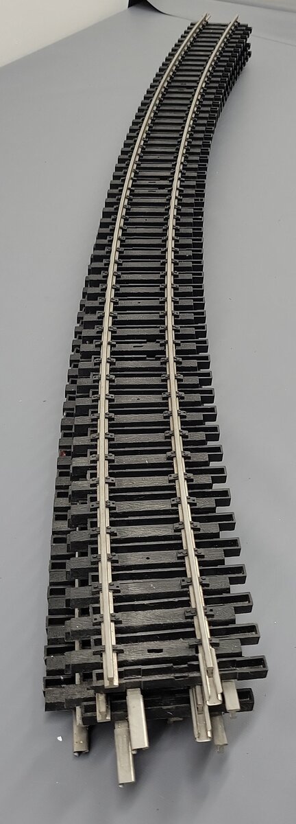 Aristo-Craft 20125 G USA Stainless Steel 20 Foot Curved Track [6] EX