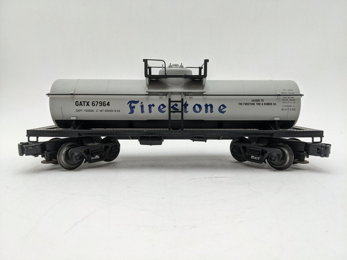Industrial Rail IDM6010 O27 Firestone Single Dome Tank Car #67964 EX