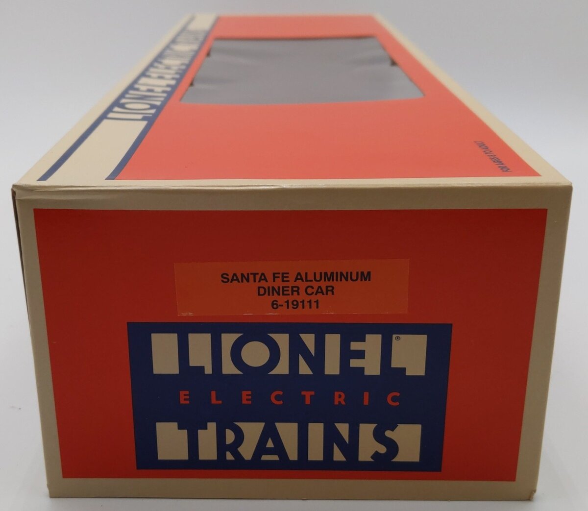 Lionel 6-19111 O Gauge Santa Fe Aluminum Diner Car #601 EX/Box
