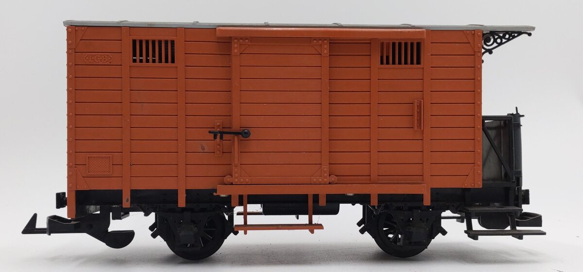 LGB 4030 G Scale Deutsche Reichsbahn Brown Boxcar VG