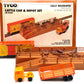 Tyco 935 HO Fully Decorated Cattle Car & Depot Set Building Kit EX/Box