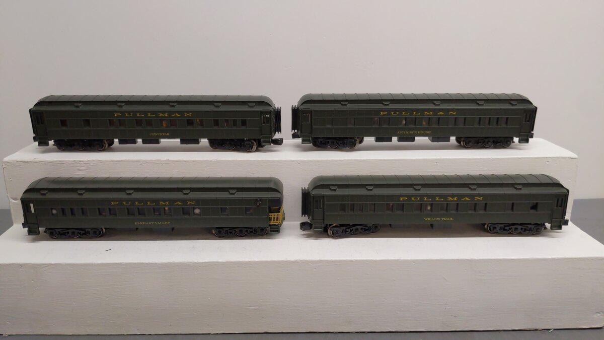 Lionel K-Line 6-21170 O NYC 15" Heavyweight Passenger Car Set (Set of 4) EX