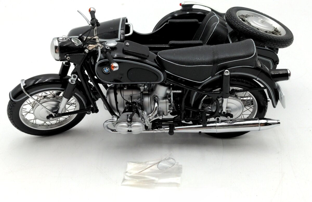 Schuco 06659 1:10 Diecast BMW R69S Motorcycle w/ Steib TR500 Sidecar EX
